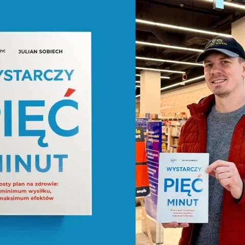 „Wystarczy pięć minut” – premiera książki!