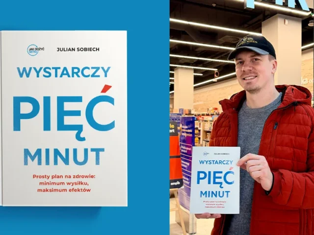 „Wystarczy pięć minut” – premiera książki!